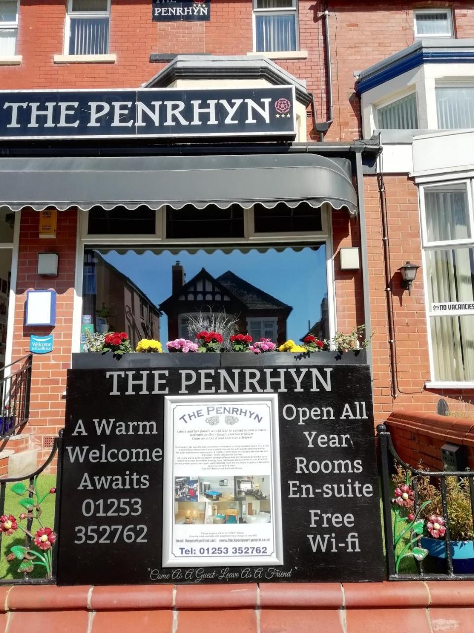 The Penrhyn Hotell Blackpool Eksteriør bilde
